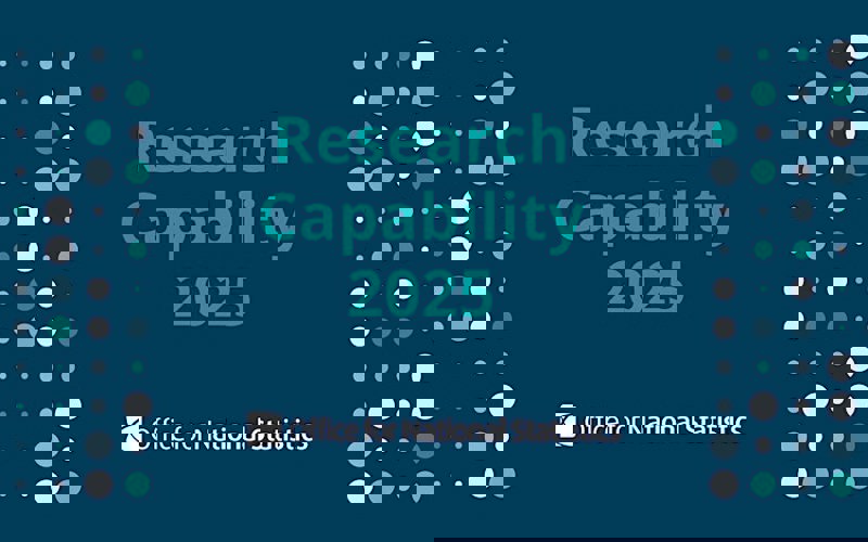 Research Capability 2025 - Office for National Statistics 